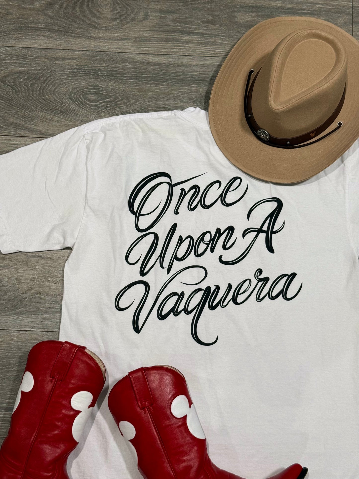 ONCE UPON A VAQUERA 2.0 TSHIRT